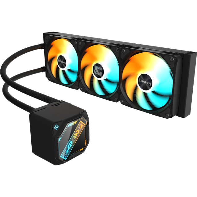 Gigabyte GAMING 360 All-in-One 360mm Liquid CPU Cooler in Black